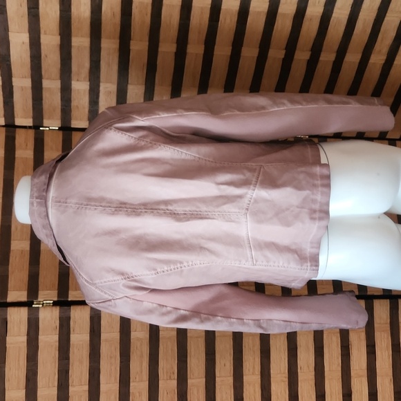 Bagatelle mauve bomber jacket - Picture 6 of 11